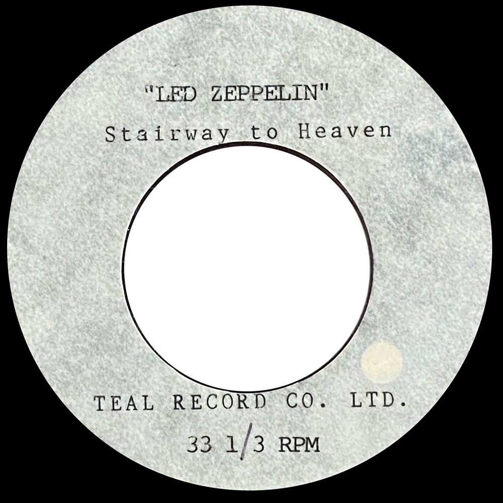 Single <br>South Africa (N/A) <br>Stairway To Heaven (Acetate) - Image 2