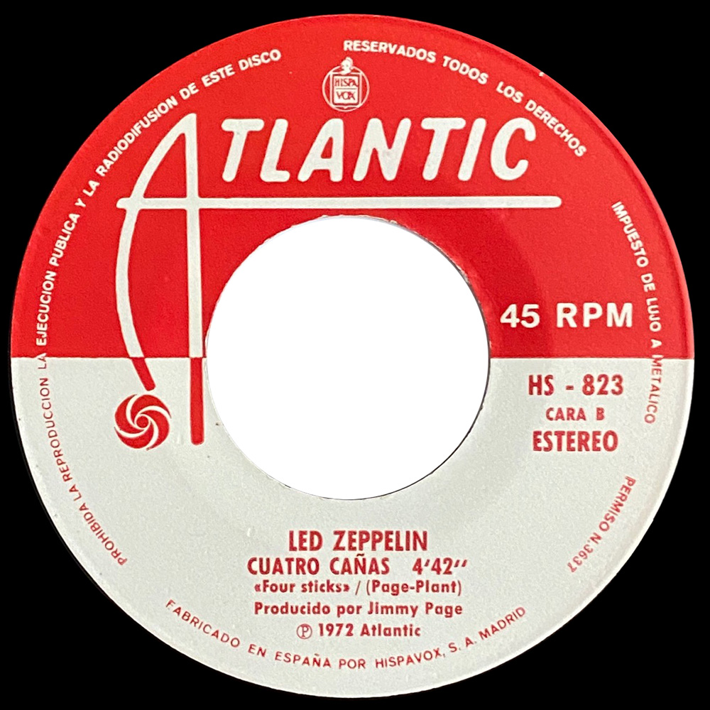 Single <br>Spain (HS-823) <br>Rock and Roll / Four Sticks (Promo) - Image 5