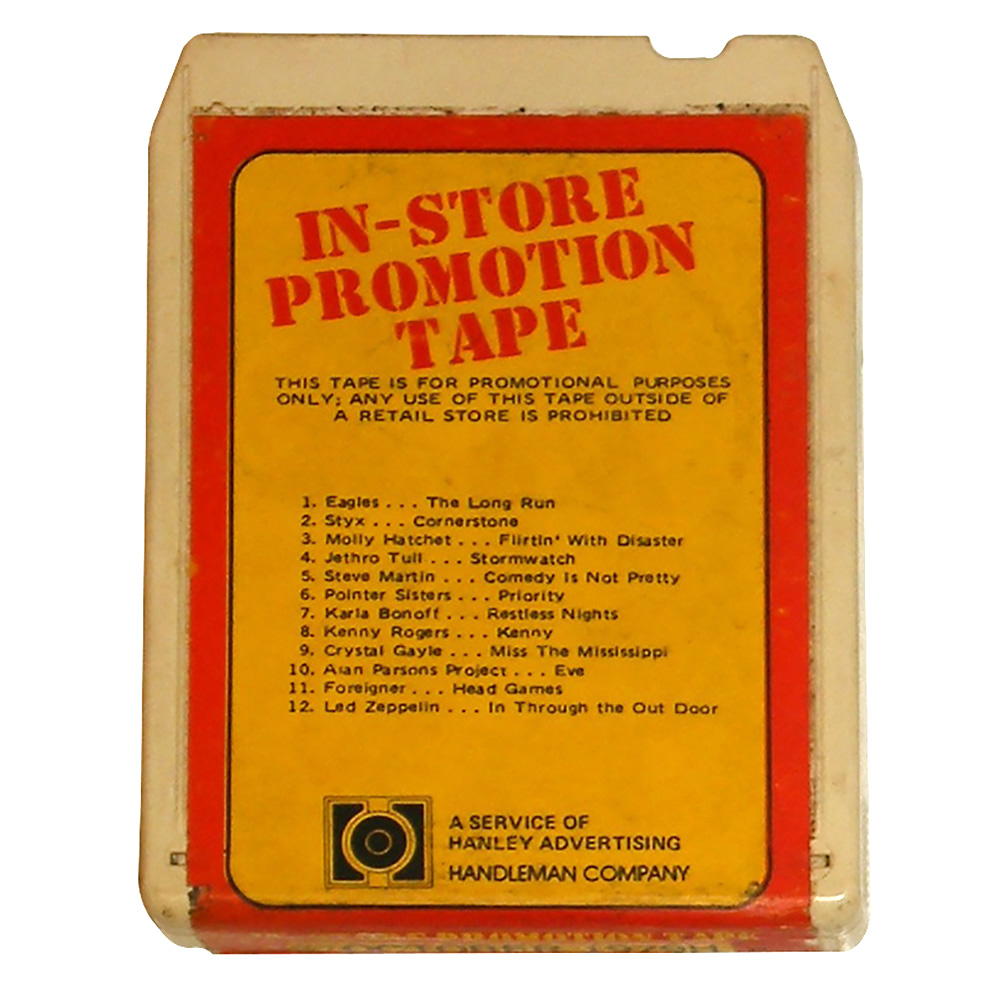 8-Track <br>In Through The Out Door <br>USA, In-Store Promo (15)