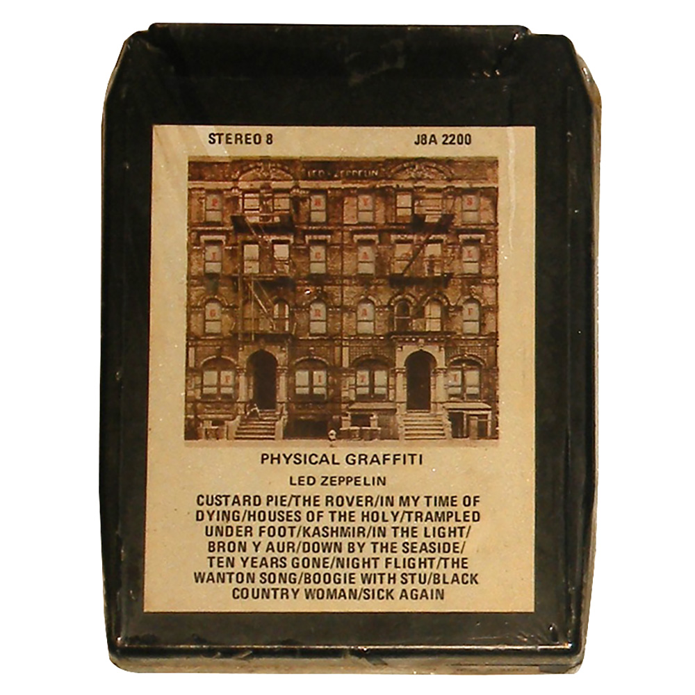 8-Track <br>Physical Graffiti <br>Australia (J8A 2200)