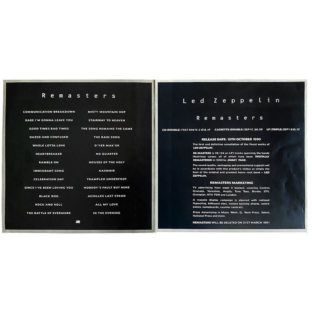 Remasters <br>Sales Brochure (UK) - Image 2