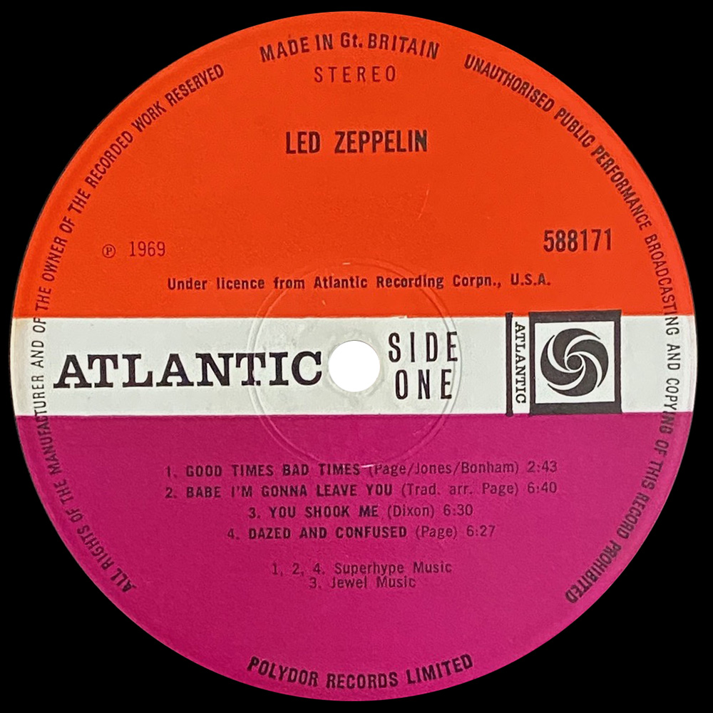 LP <br>Led Zeppelin <br>UK (588171) #03 - Image 3