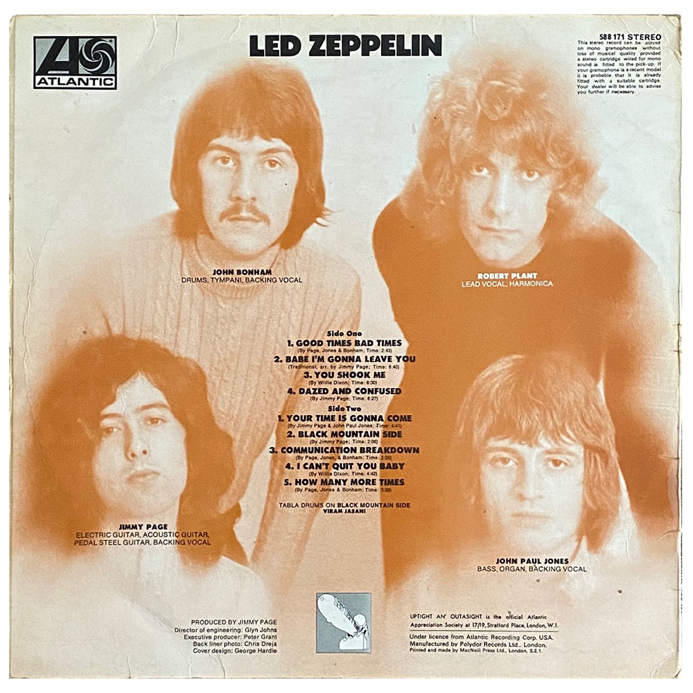 LP <br>Led Zeppelin <br>UK (588171) #05 - Image 2