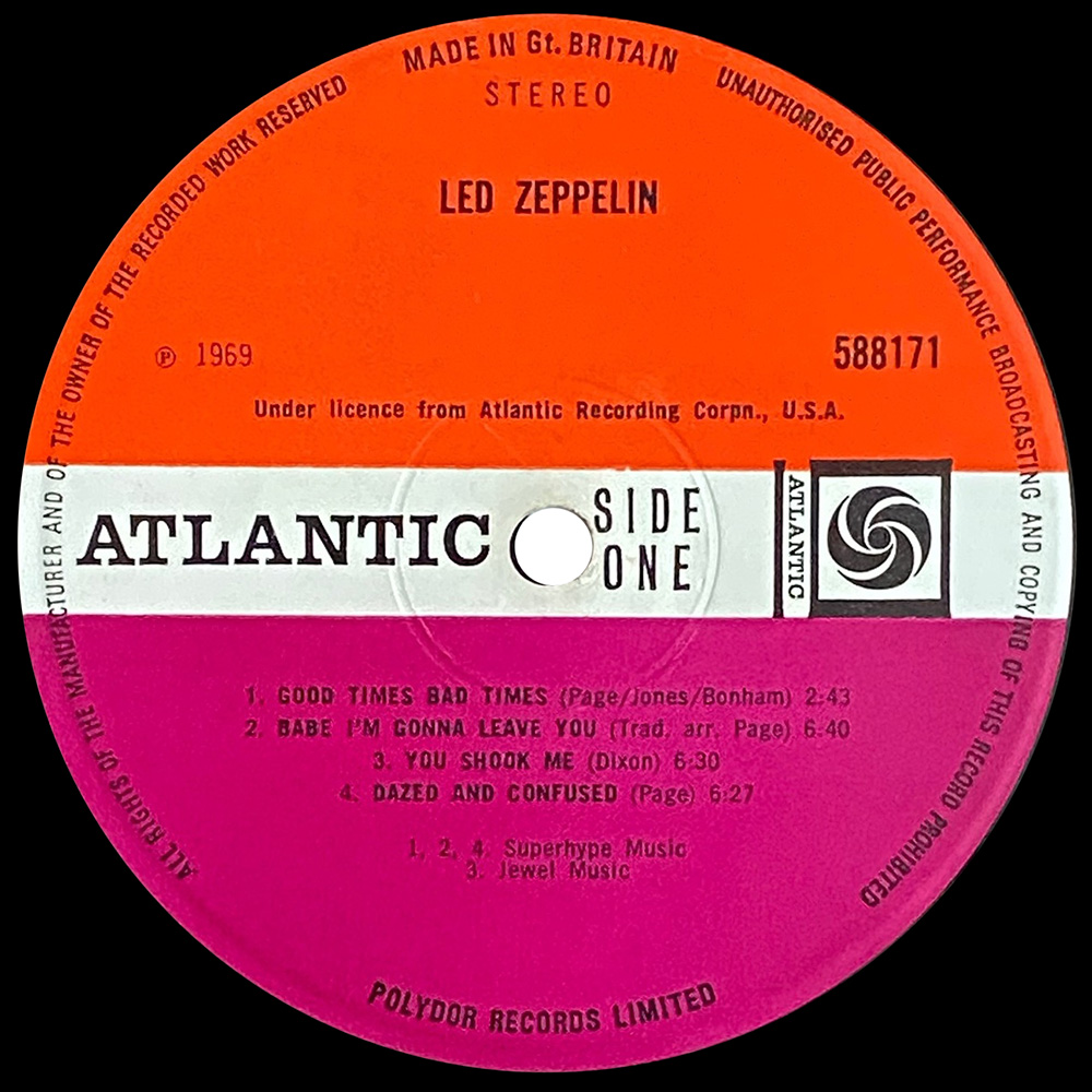 LP <br>Led Zeppelin <br>UK (588171) #05 - Image 3