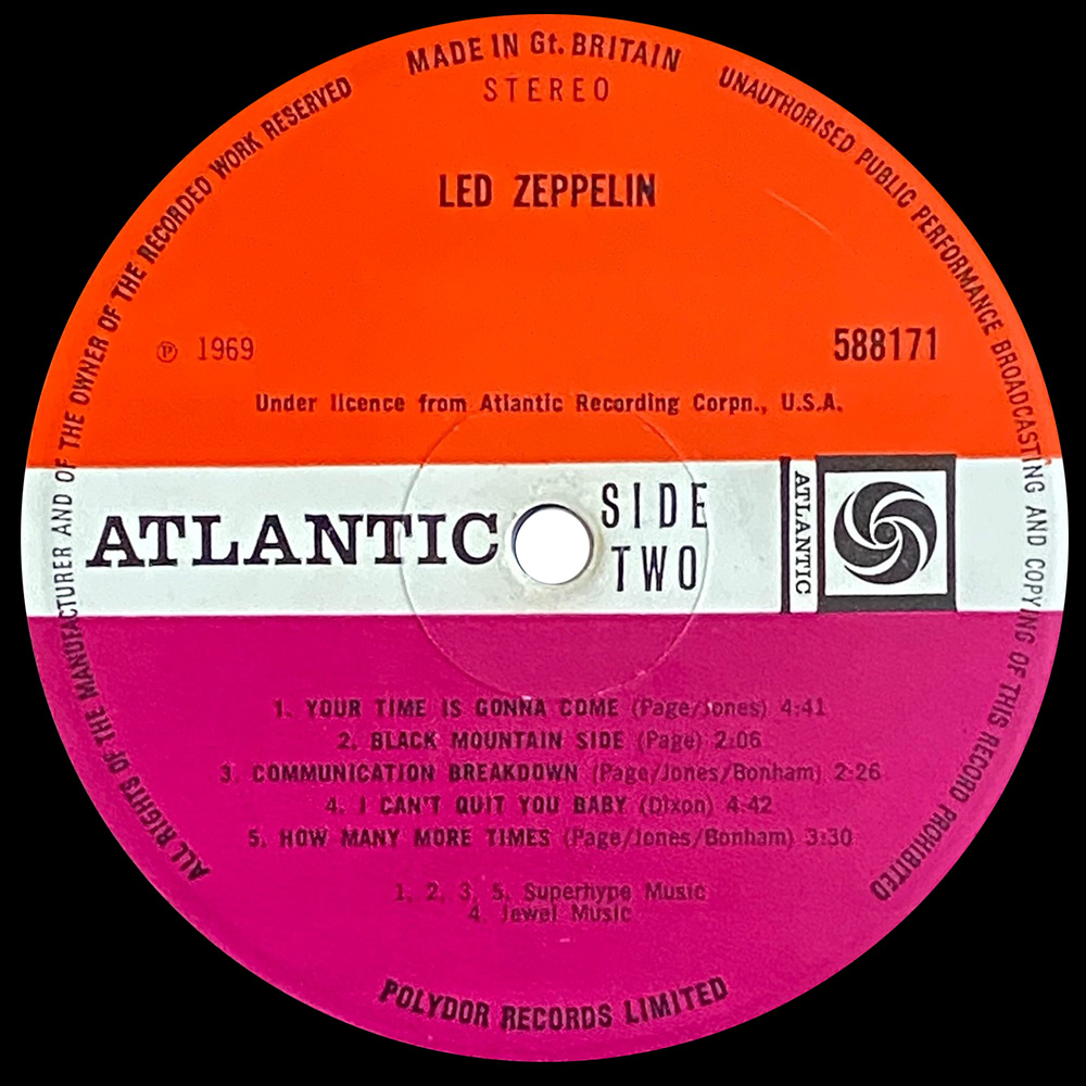 LP <br>Led Zeppelin <br>UK (588171) #05 - Image 4