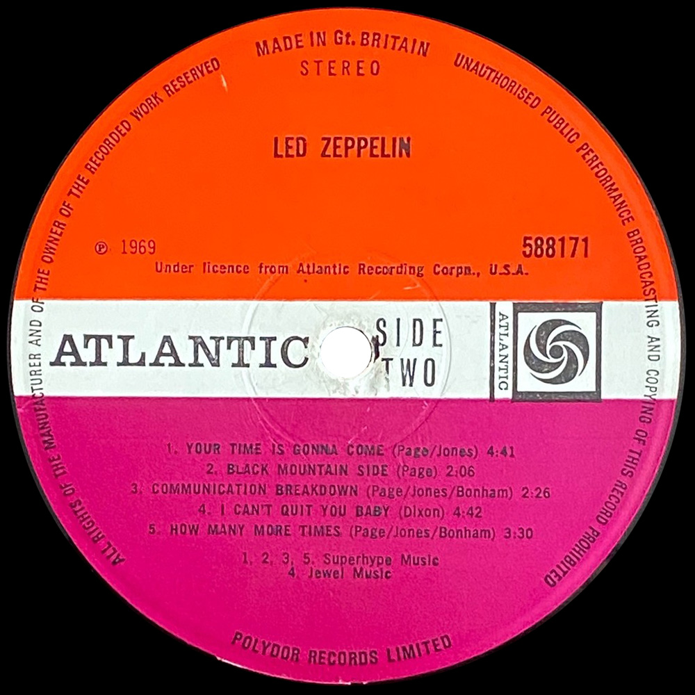 LP <br>Led Zeppelin <br>UK (588171) #07 - Image 4