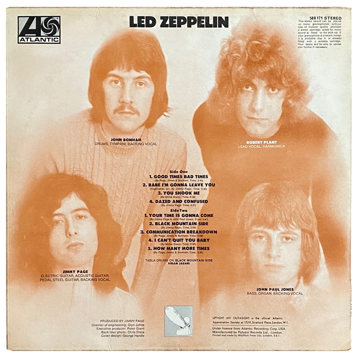 LP <br>Led Zeppelin <br>UK (588171) #08 - Image 2