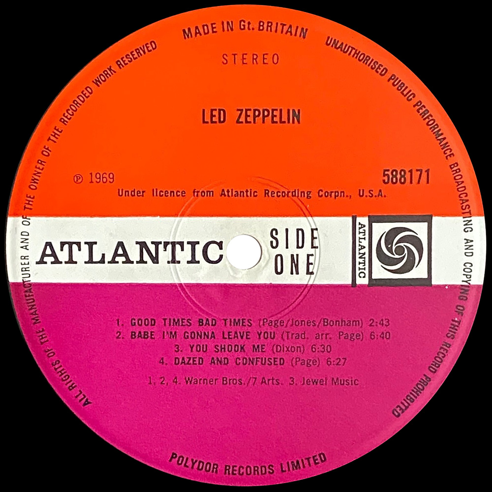 LP <br>Led Zeppelin <br>UK (588171) #08 - Image 3