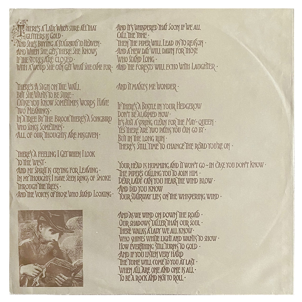 LP <br>Led Zeppelin IV <br>UK, Colored Vinyl (K50008) #2 - Image 8