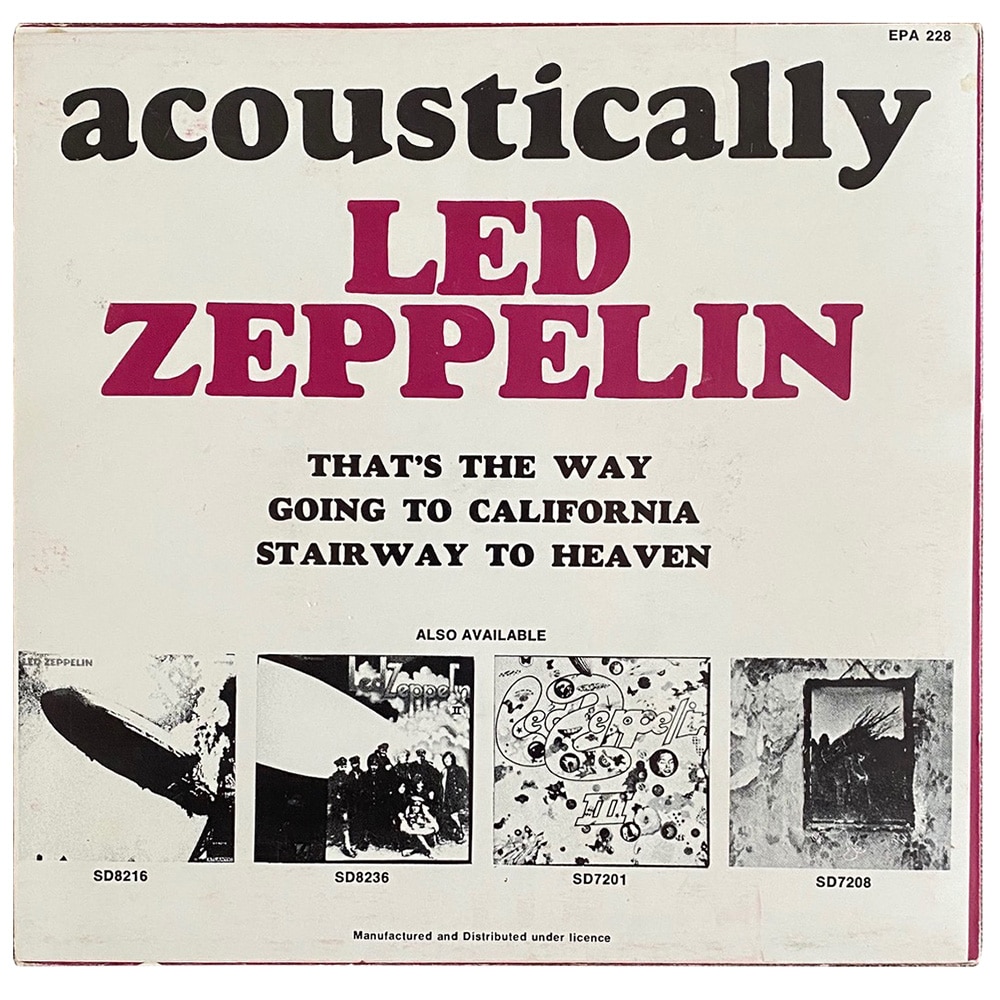 Single <br>Australia (EPA 228) <br>Acoustically (#4) - Image 2