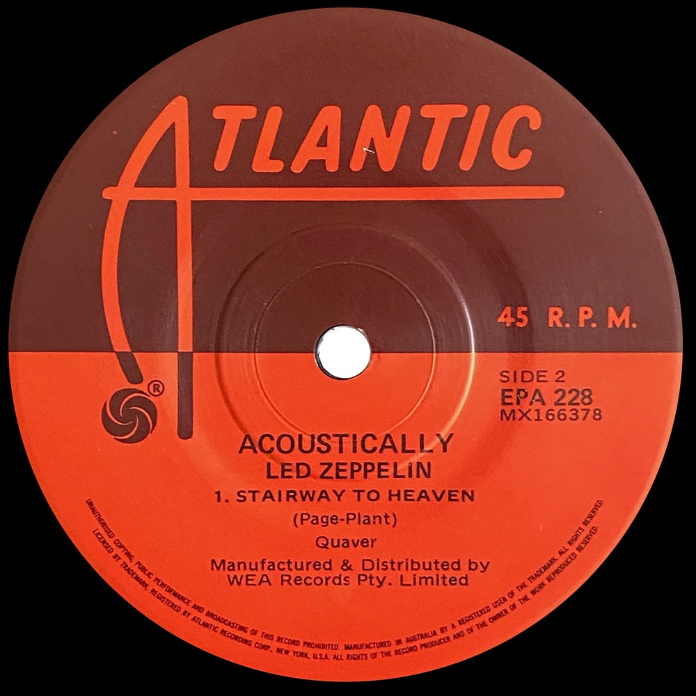 Single <br>Australia (EPA 228) <br>Acoustically (#4) - Image 4