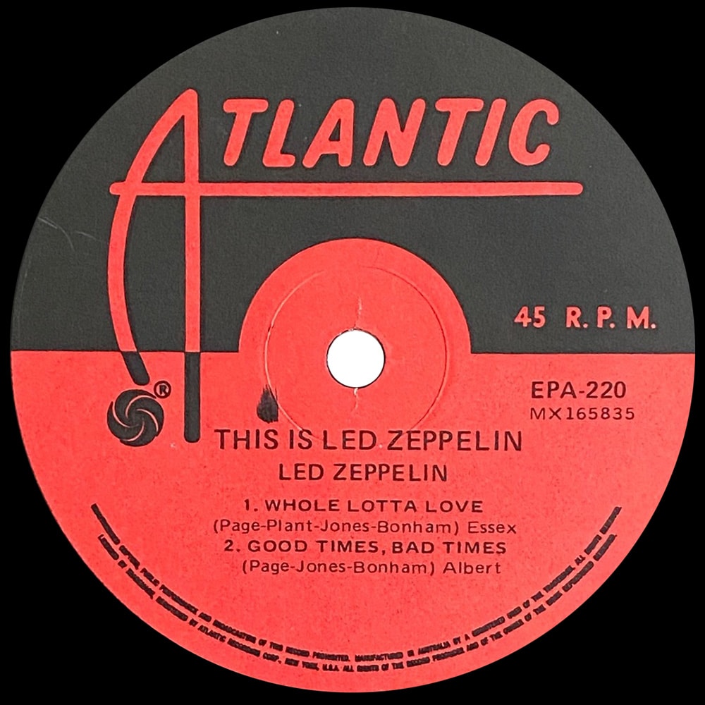 Single <br>Australia (EPA-220) <br>This is Led Zeppelin (#4) - Image 3