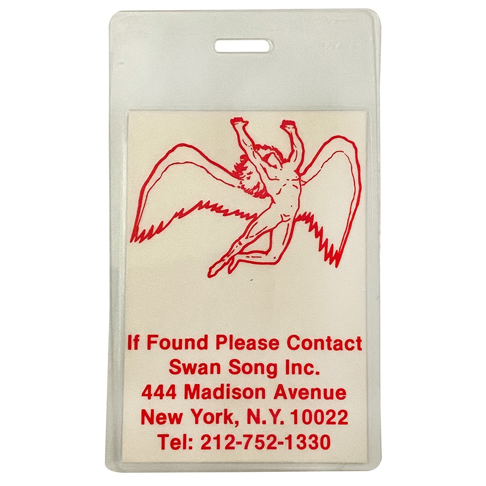 Luggage Tag (1980) <br>Swan Song, #32 (US) - Image 2