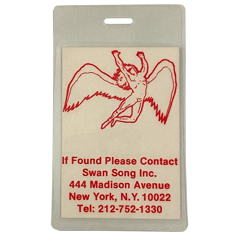 Luggage Tag (1980) <br>Swan Song, #20 (US) - Image 2