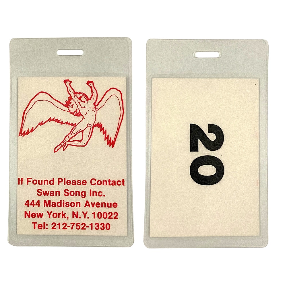 Luggage Tag (1980) <br>Swan Song, #20 (US)