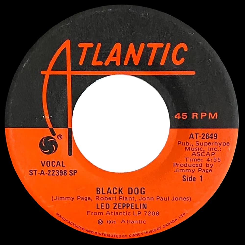 Single <br>Canada (AT-2849) <br>Black Dog / Misty Mountain Hop (#3) - Image 3