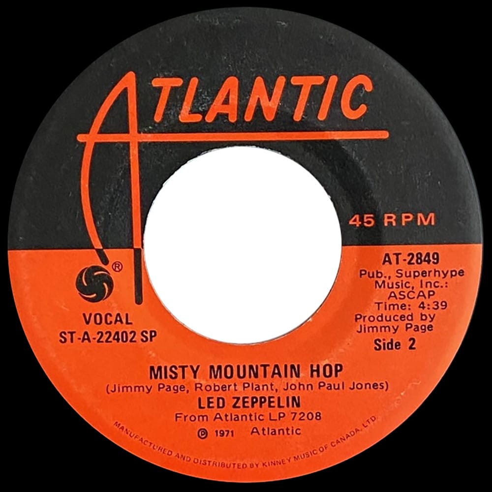 Single <br>Canada (AT-2849) <br>Black Dog / Misty Mountain Hop (#3) - Image 2