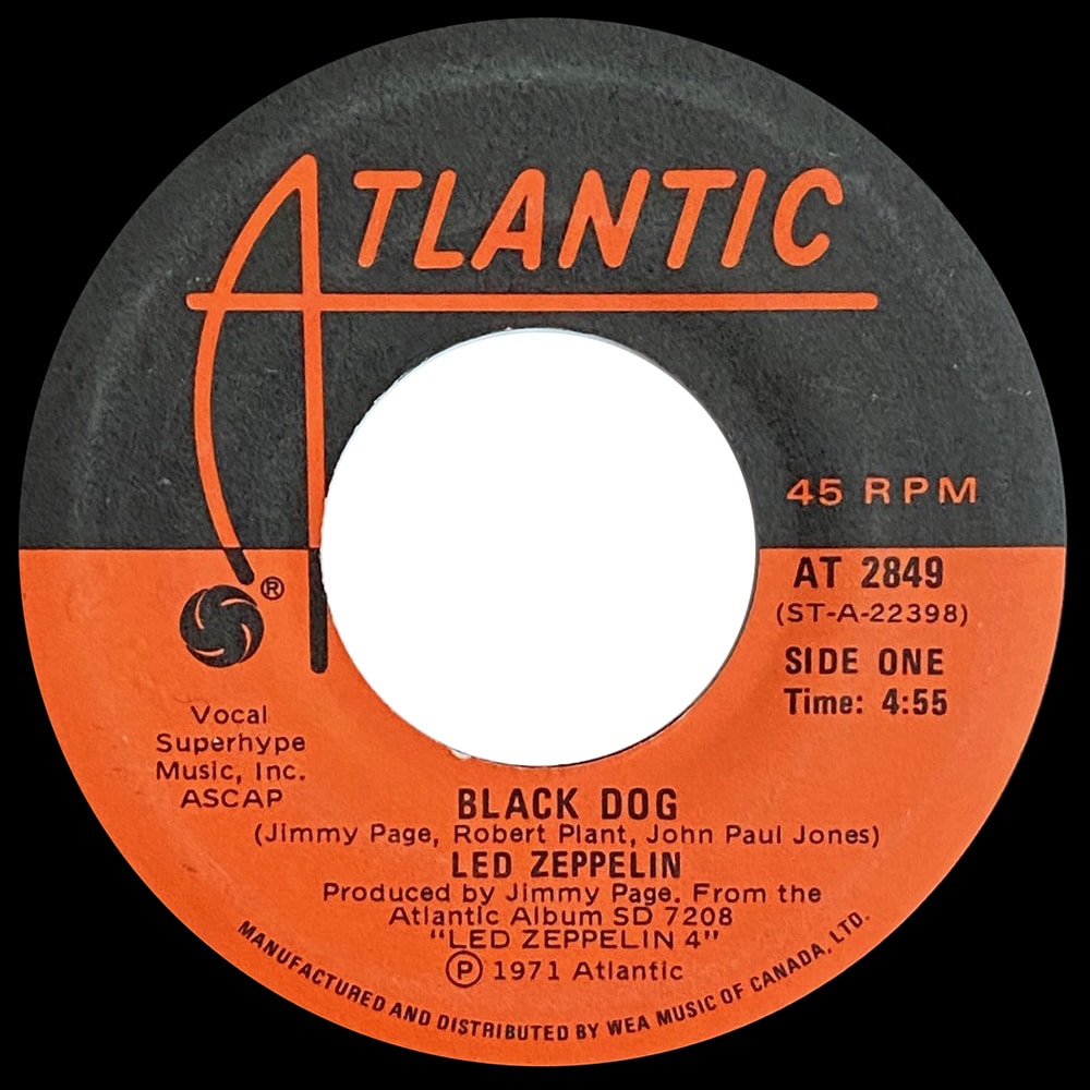 Single <br>Canada (AT-2849) <br>Black Dog / Misty Mountain Hop (#5) - Image 2