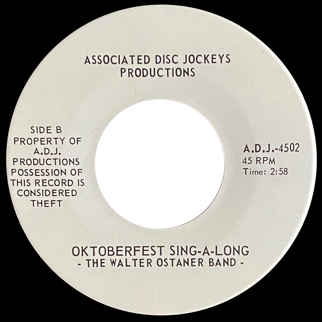 Single <br>Canada (A.D.J 4502) <br>Stairway To Heaven (Promo) - Image 2