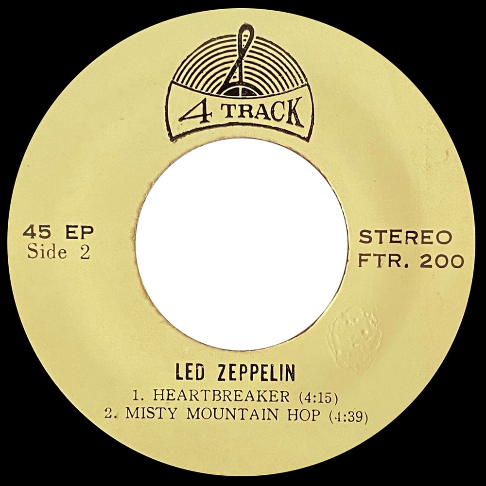 Single <br>Thailand (FTR. 200) <br>Stairway To Heaven / Heartbreaker / Misty Mountain Hop (#2) - Image 4