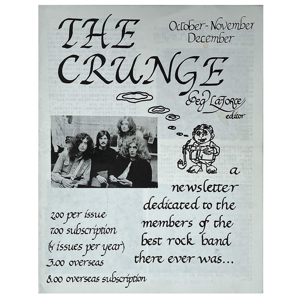 Fanzine <br>The Crunge (#4)