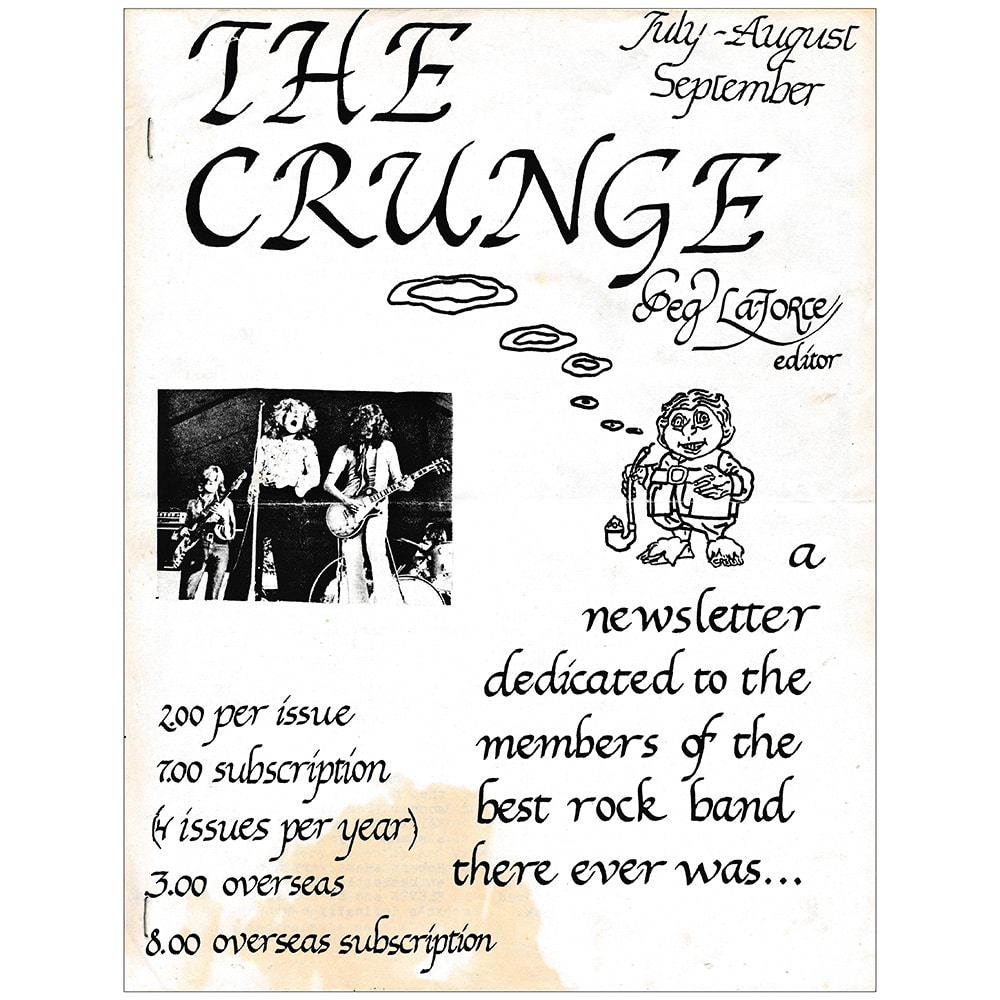 Fanzine <br>The Crunge (#3)