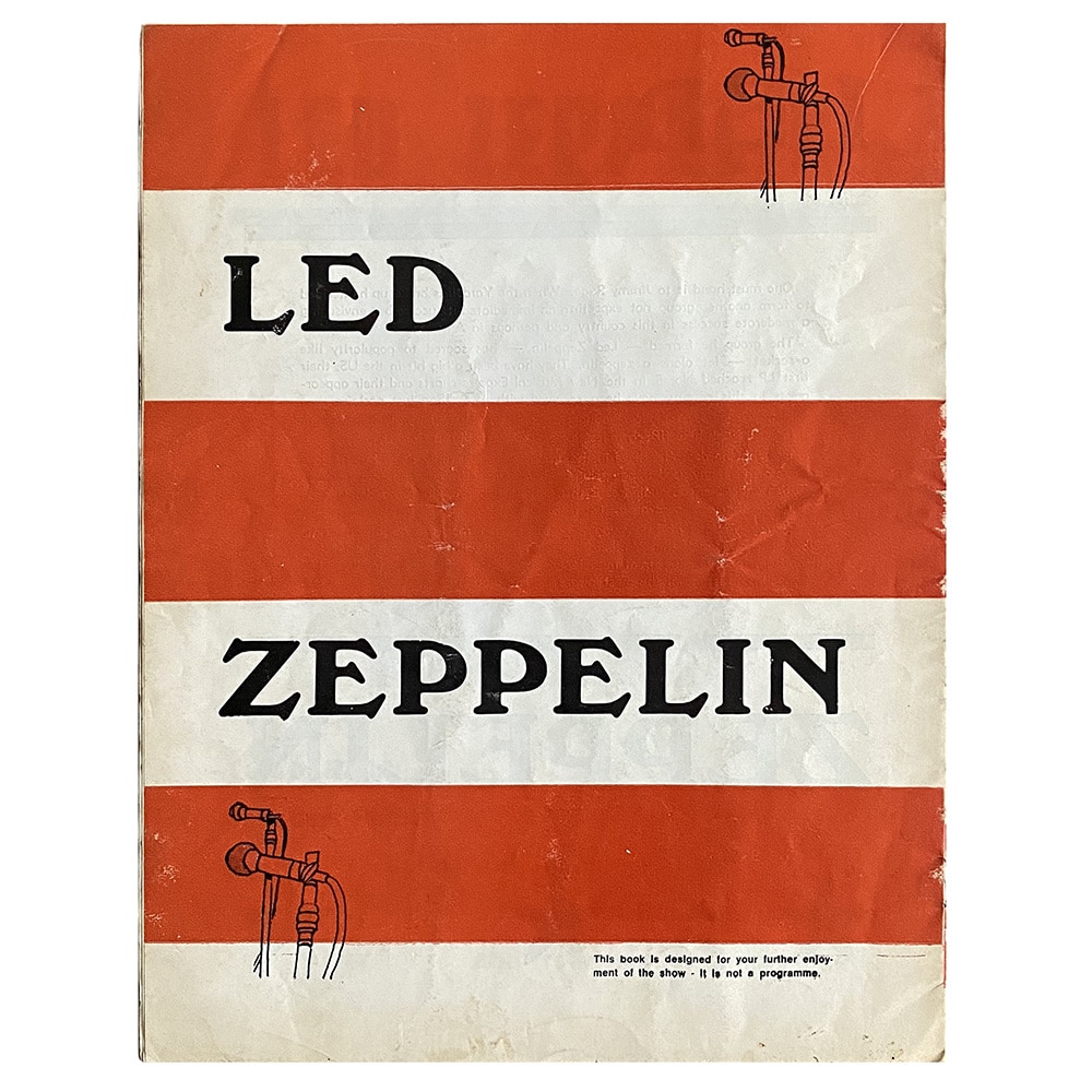 Program <br>1969-1970 <br>UK Tour