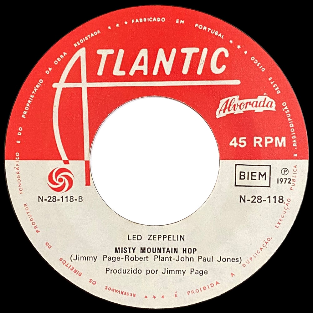 Single <br>Portugal (N-28-118) <br>Black Dog / Misty Mountain Hop (#4) - Image 4