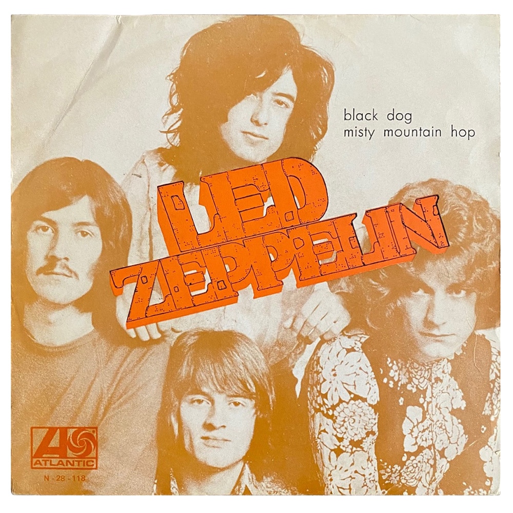 Single <br>Portugal (N-28-118) <br>Black Dog / Misty Mountain Hop (#5)