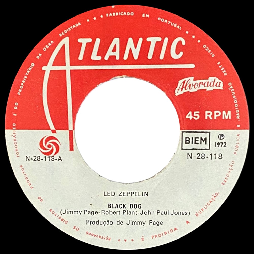 Single <br>Portugal (N-28-118) <br>Black Dog / Misty Mountain Hop (#5) - Image 3