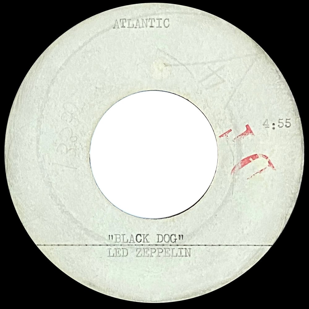 Single <br>USA (45-2849) <br>Black Dog, one-sided (Acetate #3) - Image 2