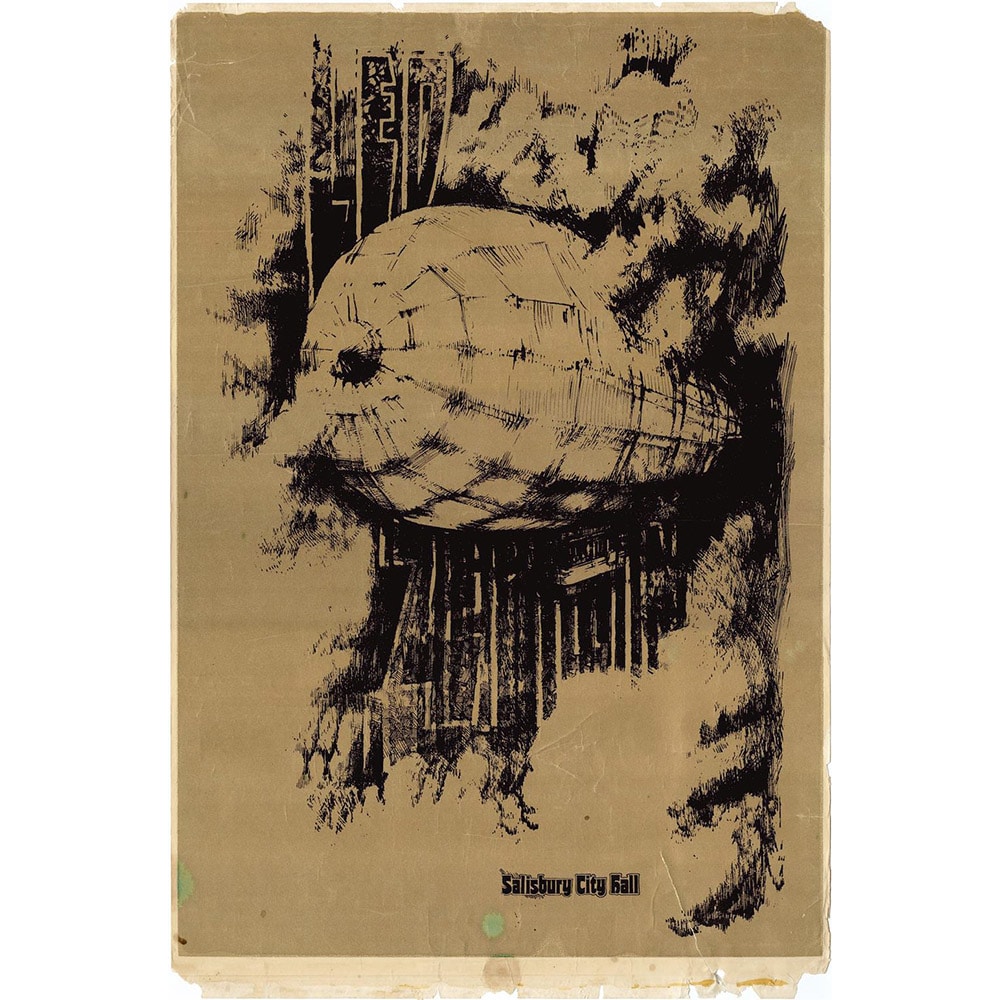 Concert Advertisement <br>1971.12.21 <br>Salisbury, UK (Poster) - Image 2