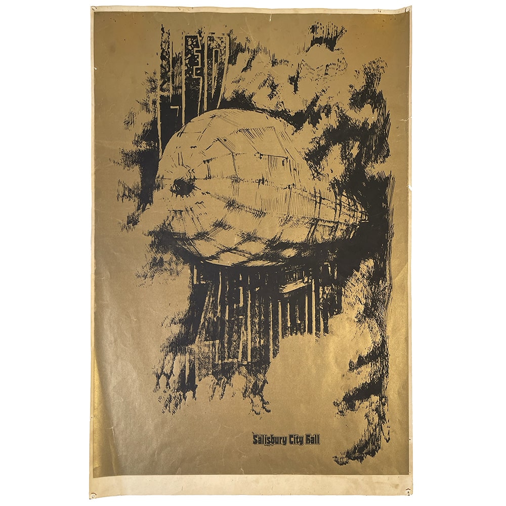 Concert Advertisement <br>1971.12.21 <br>Salisbury, UK (Poster)