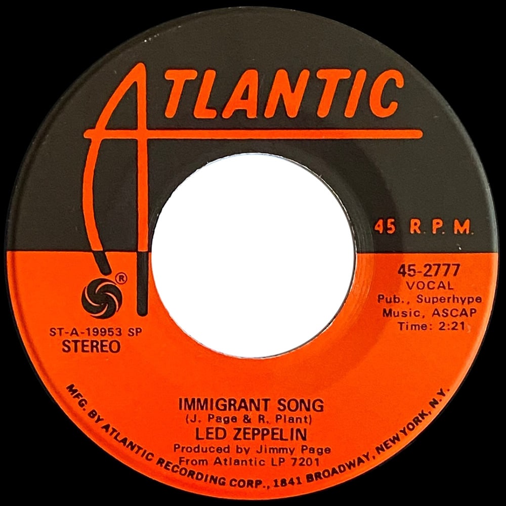 Immigrant Song (1970) <br>Jukebox Strips (USA) - Image 3