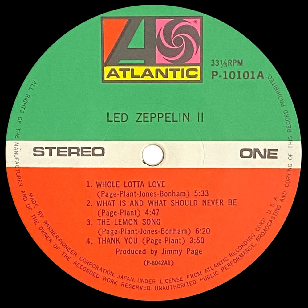 LP <br>Led Zeppelin II <br>Japan (P-10101A) #2 - Image 4