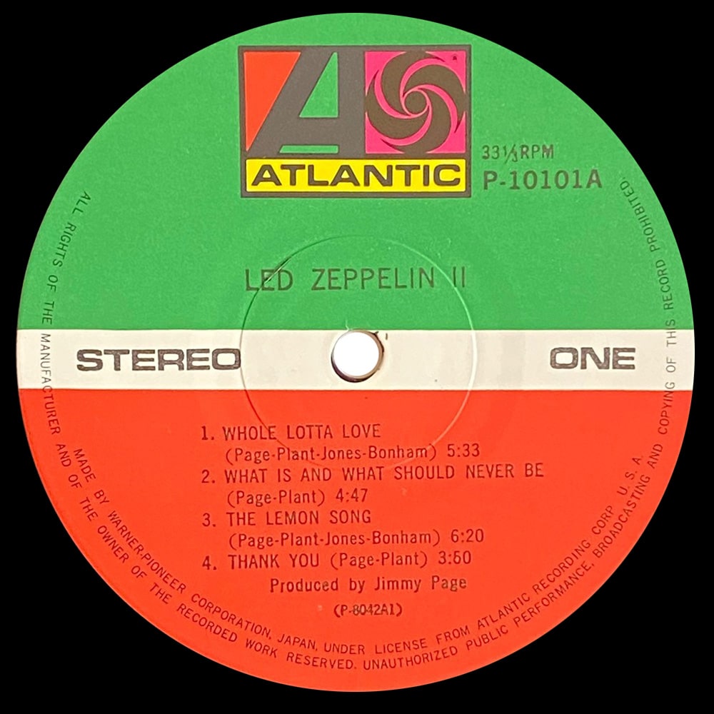 LP <br>Led Zeppelin II <br>Japan (P-10101A) #3 - Image 3
