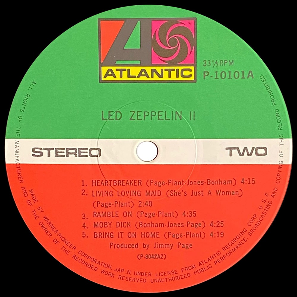 LP <br>Led Zeppelin II <br>Japan (P-10101A) #3 - Image 4