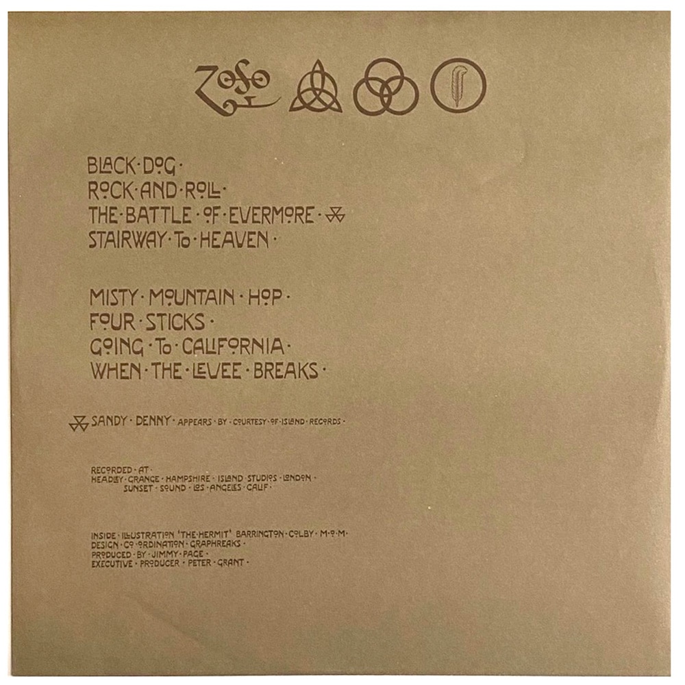 LP <br>Led Zeppelin IV <br>Japan (P-10125A) #2 - Image 6