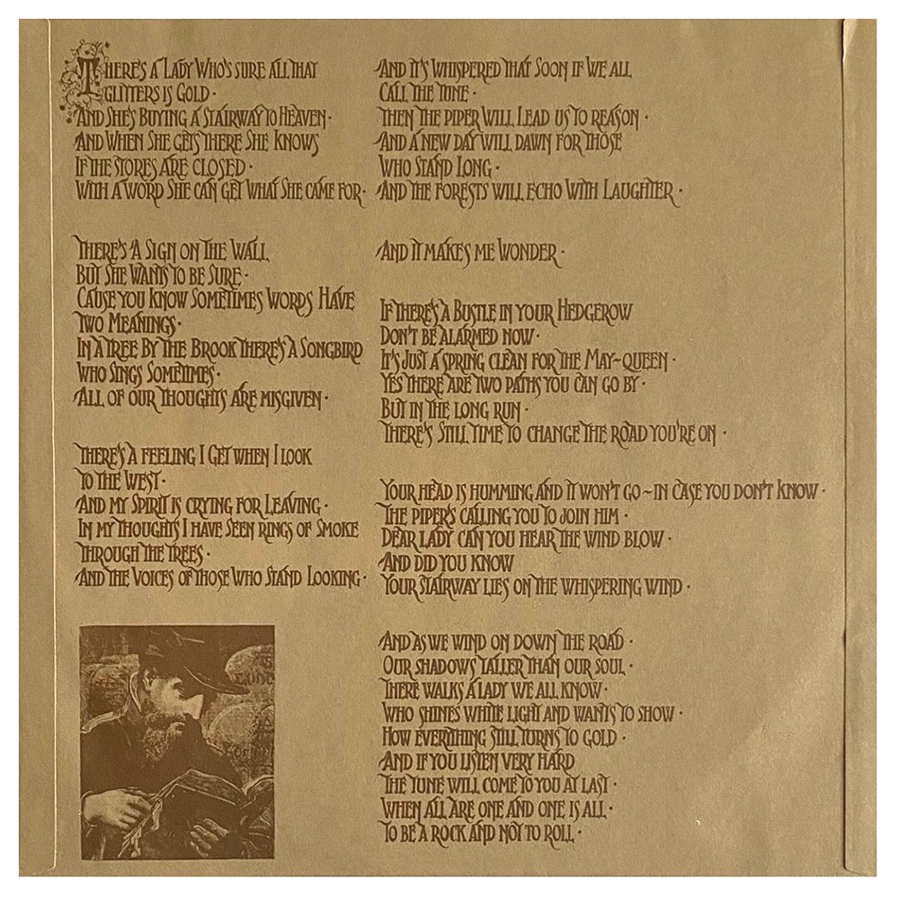 LP <br>Led Zeppelin IV <br>Japan (P-8166A) #1 - Image 7
