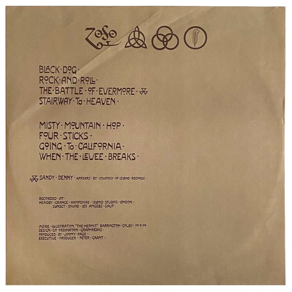 LP <br>Led Zeppelin IV <br>Japan (P-8166A) #4 - Image 6