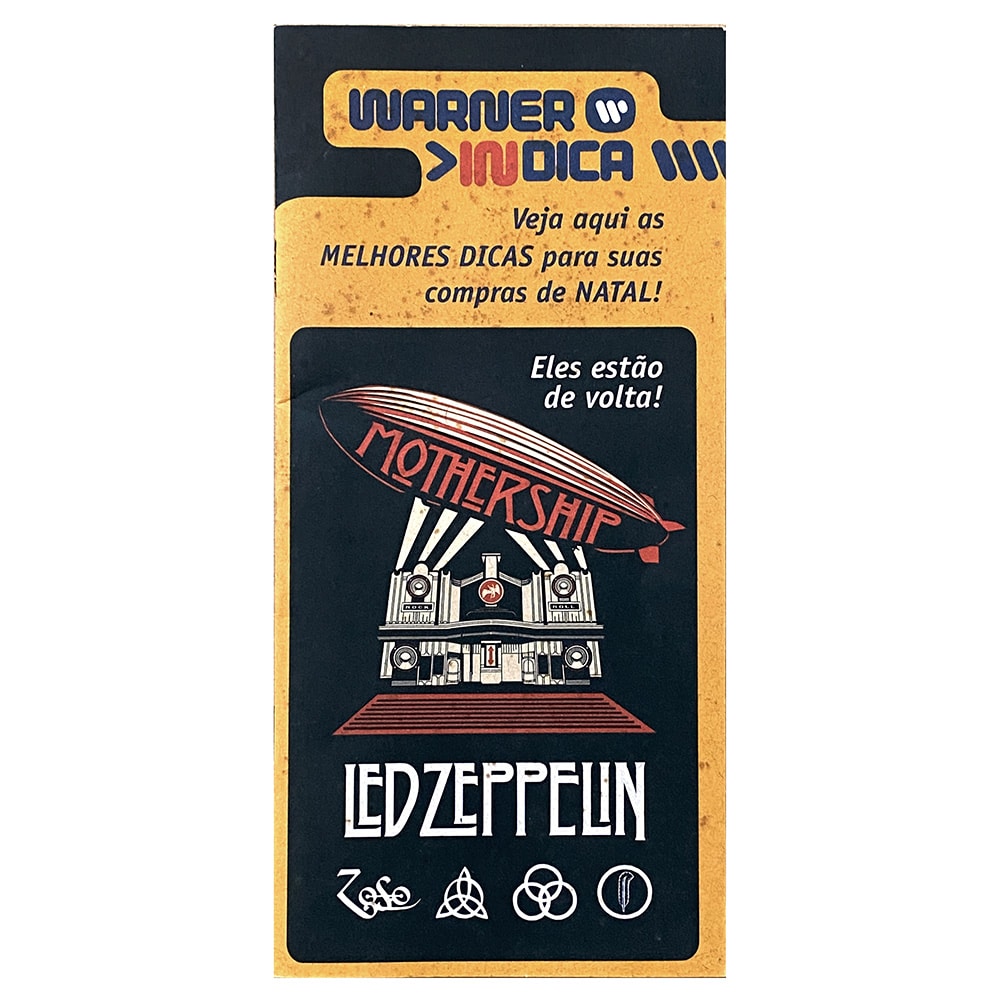 Mothership <br>Booklet, Warner  (Brazil)