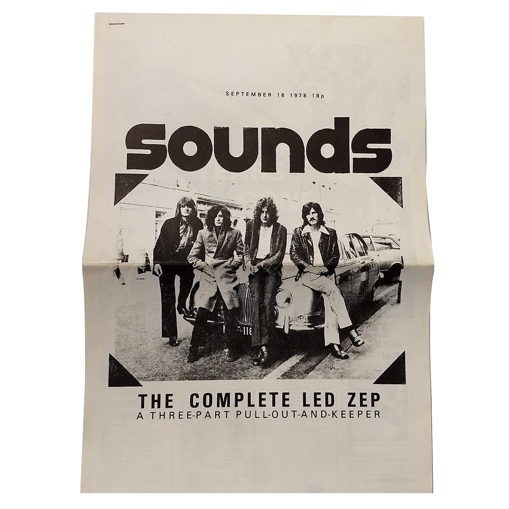 In Through The Out Door (1980) <br>Press Release Folder (UK) - Image 10