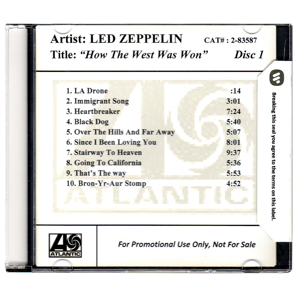 HTWWW <br>CD, Promo (Canada) - Image 2