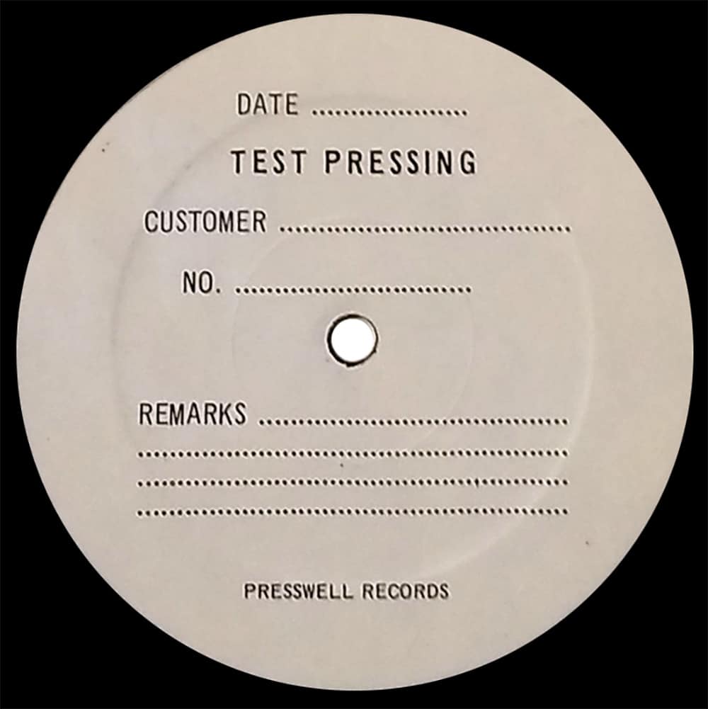 LP <br>Past, Present and Future <br>USA (PR 342) Promo #1 - Image 3