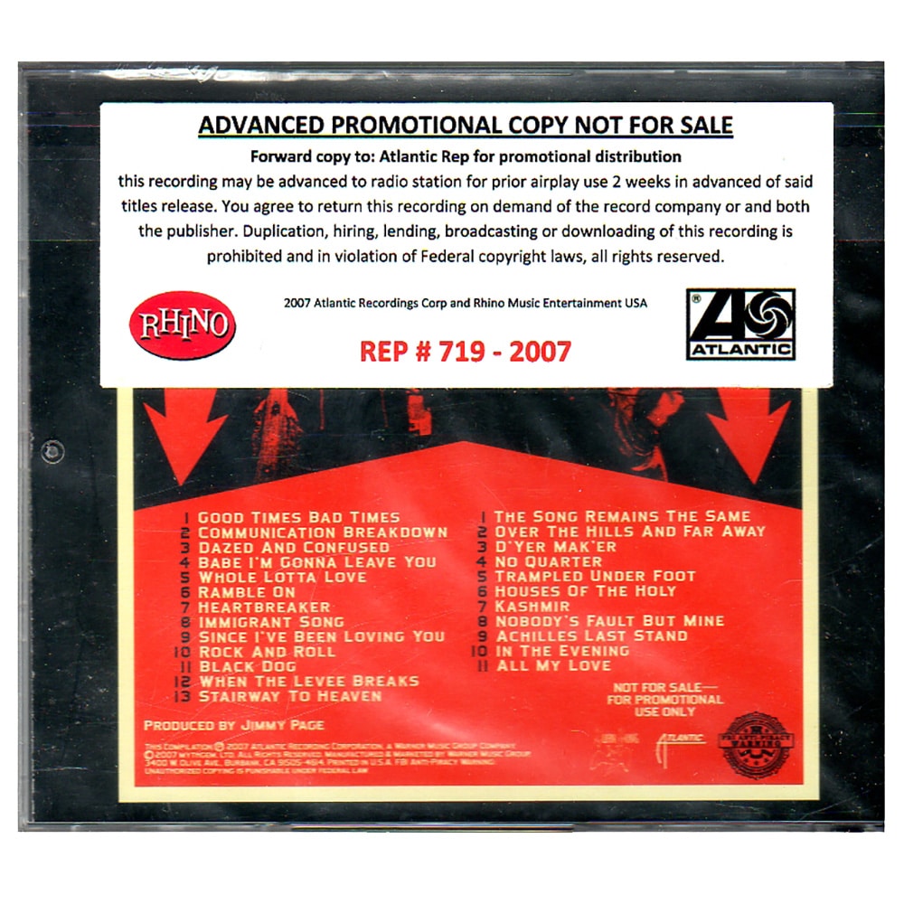 Mothership <br>CD, Advance Radio Copy (USA) #2 - Image 2