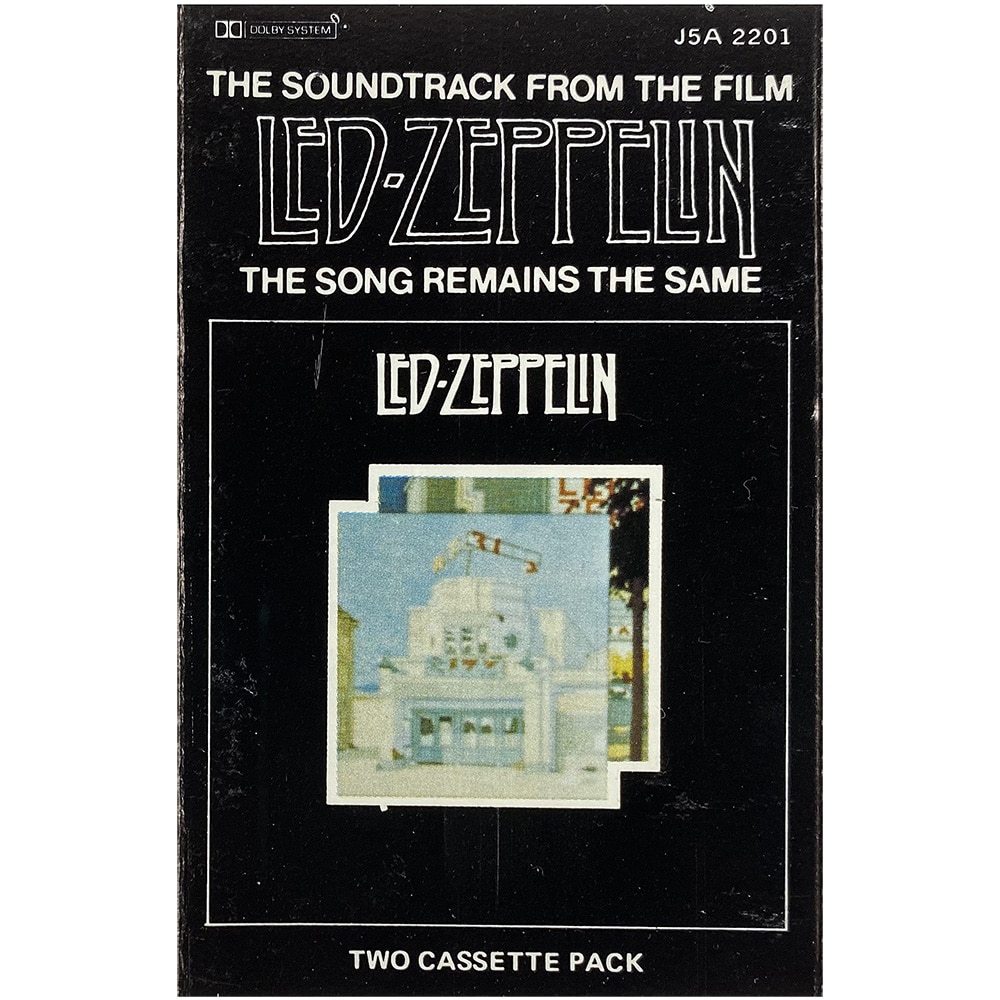 Cassette <br>The Song Remains The Same <br>Australia (J5A 2201)