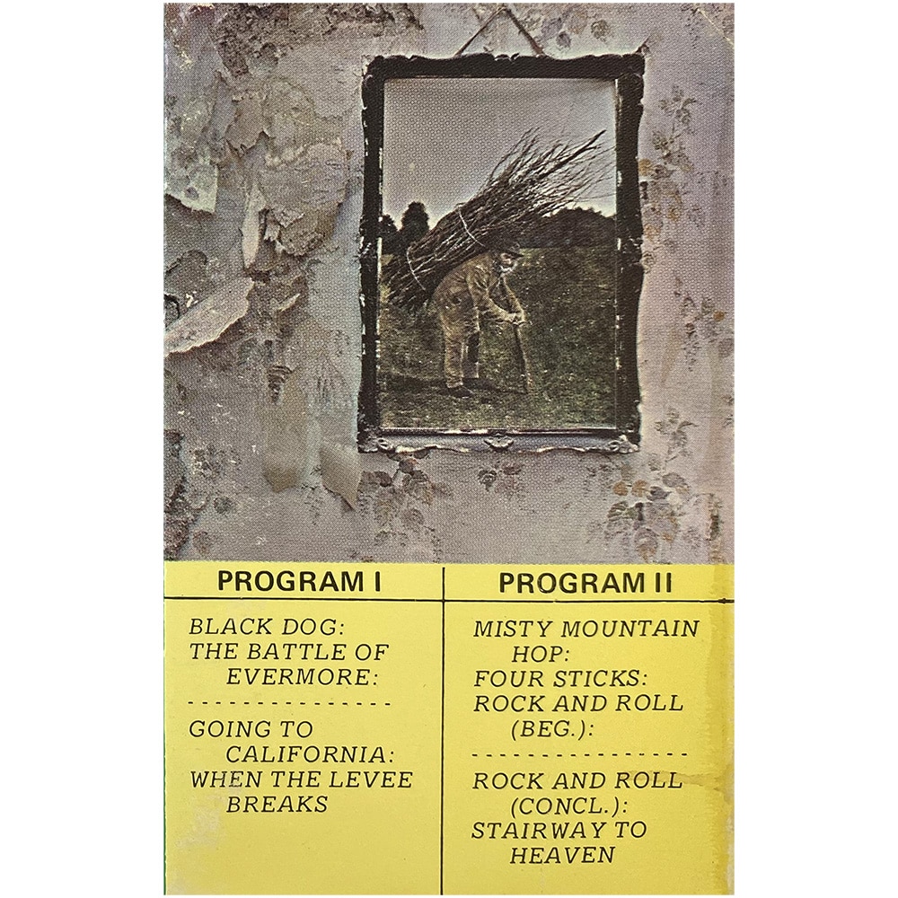 Cassette <br>Led Zeppelin IV <br>Canada (AC 7208)