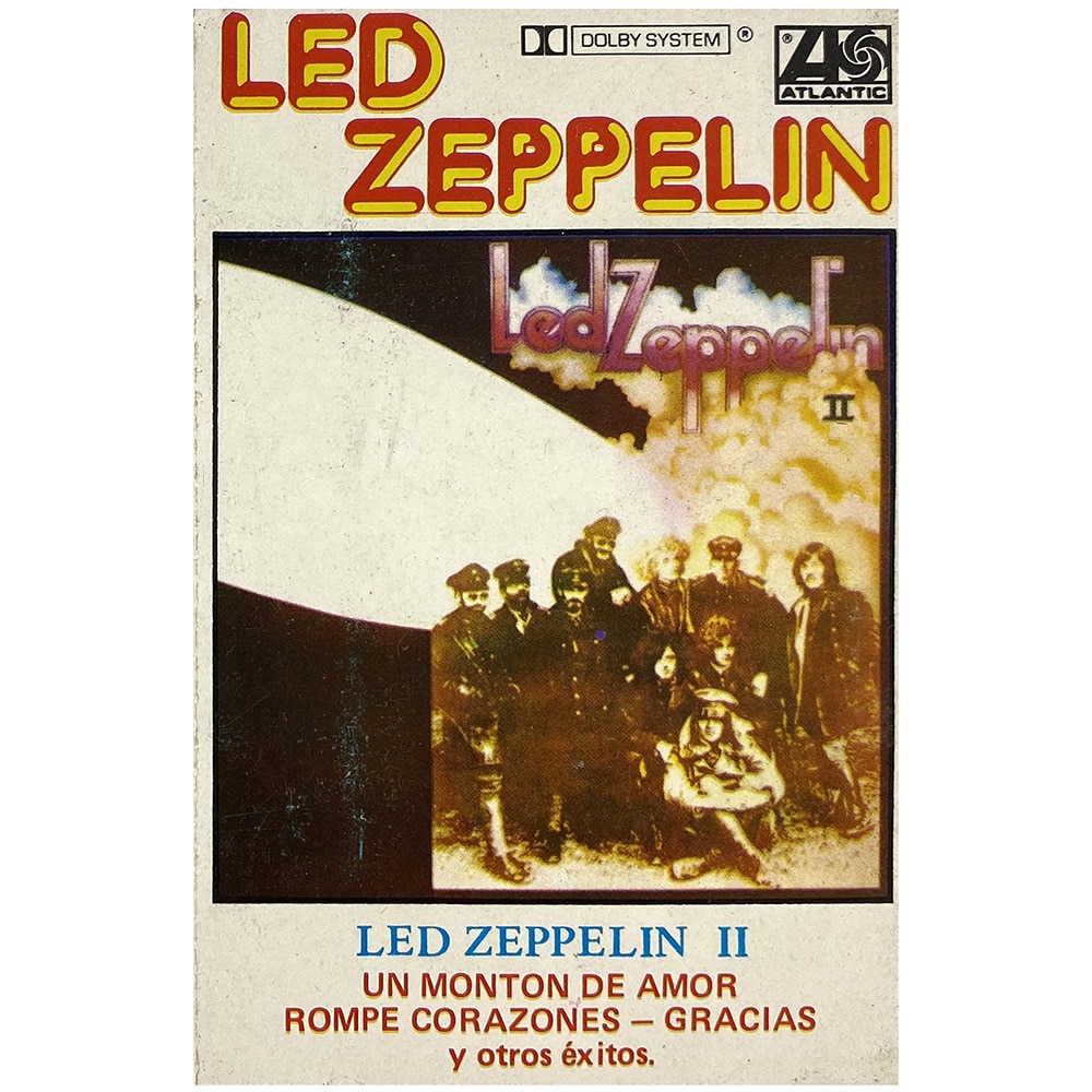 Cassette <br>Led Zeppelin II <br>Chile (195002)