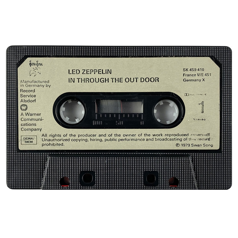 Cassette <br>In Through The Out Door <br>Germany (459 410) #1 - Image 4