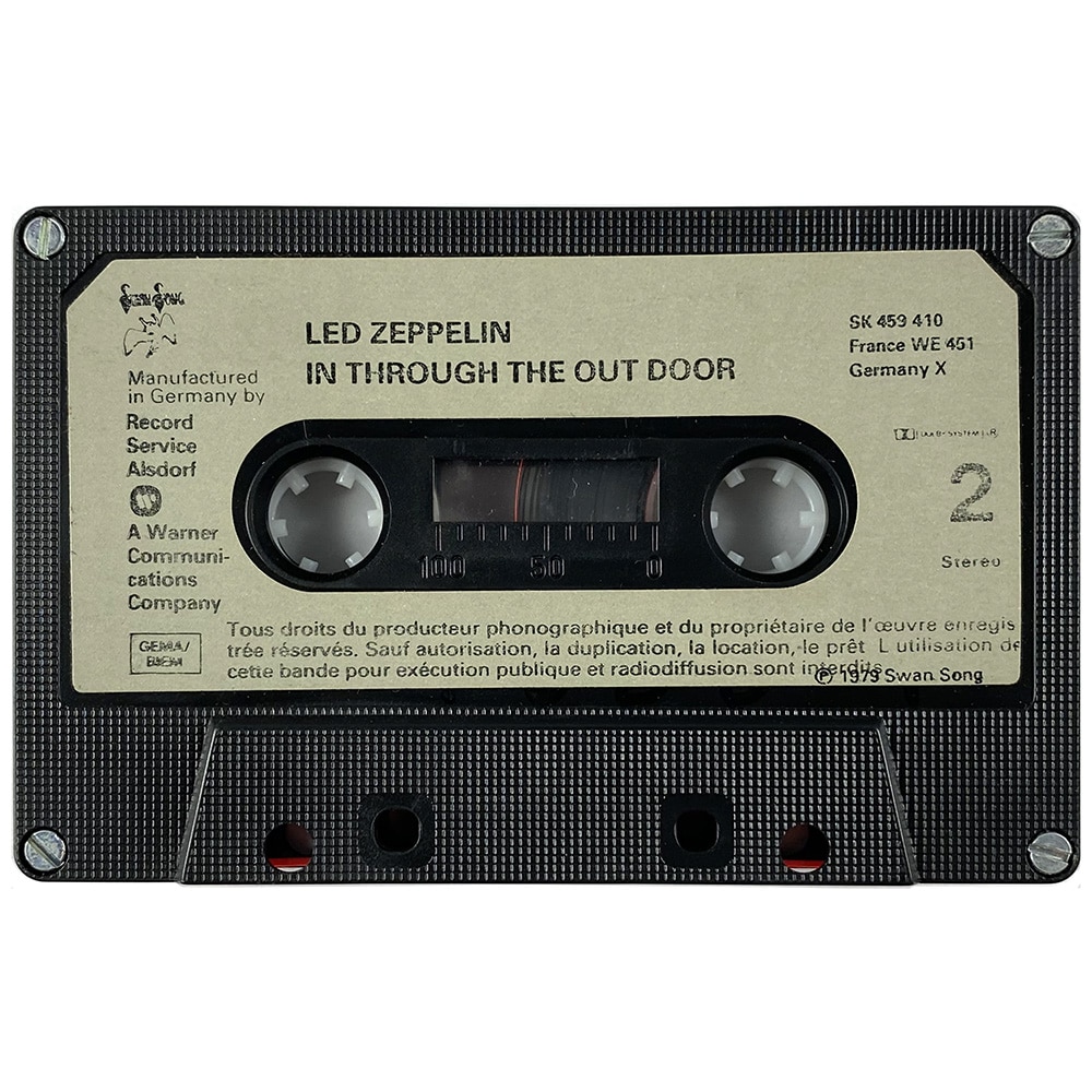 Cassette <br>In Through The Out Door <br>Germany (459 410) #1 - Image 5